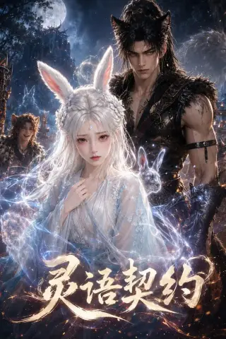 《灵语契约（62集）（夸克网盘）》短剧封面