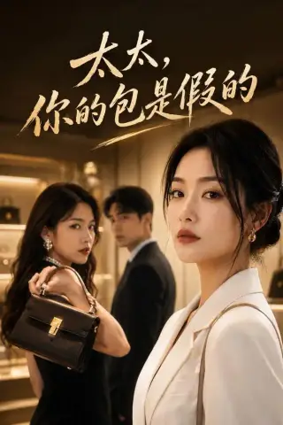 《太太，你的包是假的（50集）（夸克网盘）》短剧封面