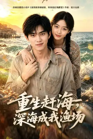 《重生赶海，深海成我渔场（70集）AI短剧（夸克网盘）》短剧封面
