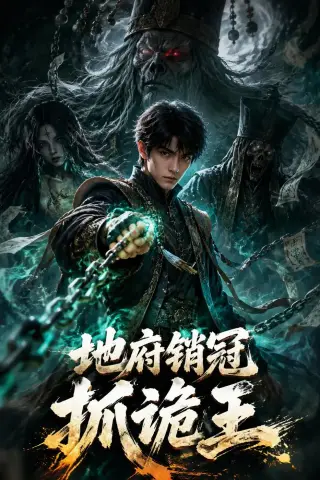 《地府销冠抓诡王（48集）动漫（夸克网盘）》短剧封面