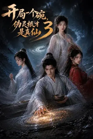 《开局一个碗，伪灵根才是真仙3（74集）AI短剧 (2026)》短剧封面