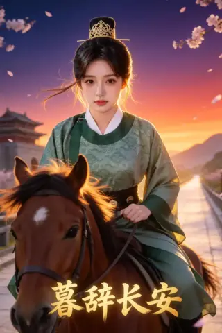 《暮辞长安（54集）AI短剧（夸克网盘）》短剧封面