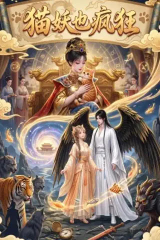 《猫妖也疯狂（30集）（夸克网盘）》短剧封面