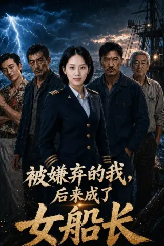 《被嫌弃的我，后来成了女船长（66集）AI短剧（夸克网盘）》短剧封面