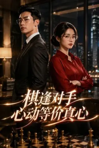 《棋逢对手，心动等价真心（38集）（夸克网盘）》短剧封面