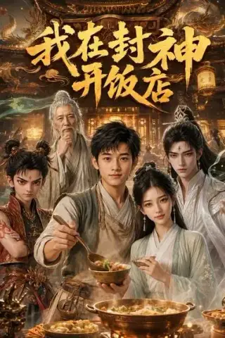 《我在封神开饭店（50集）AI短剧 (2026)》短剧封面