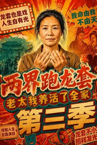 《两界跑龙套，老太我养活了全家第三季（80集）（夸克网盘）》短剧封面