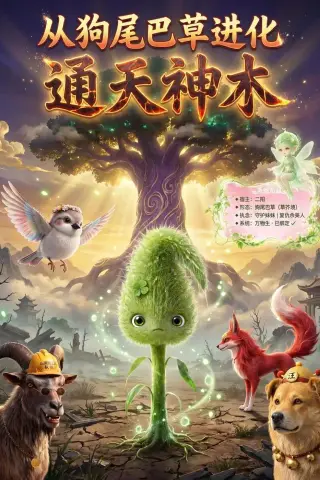 《从狗尾巴草进化通天神木（101集）（夸克网盘）》短剧封面