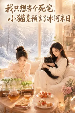《我只想当个死宅，小猫竟预言了冰河末日（39集）AI短剧 (2026)》短剧封面