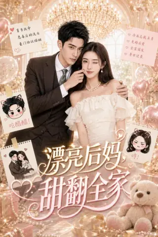 《漂亮后妈甜翻全家（81集）洪瑾瑜&刘宴侨＆向帅（百度网盘）》短剧封面