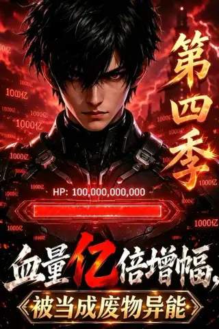 《血量亿倍增幅，被当成废物异能第四季（100集）（夸克网盘）》短剧封面