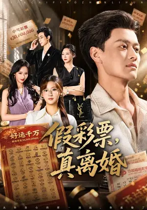 《假彩票，真离婚（84集）徐彬兵&张钰涵（夸克网盘）》短剧封面