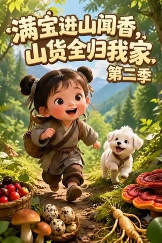 《满宝进山闻香，山货全归我家第二季（184集）（夸克网盘）》短剧封面