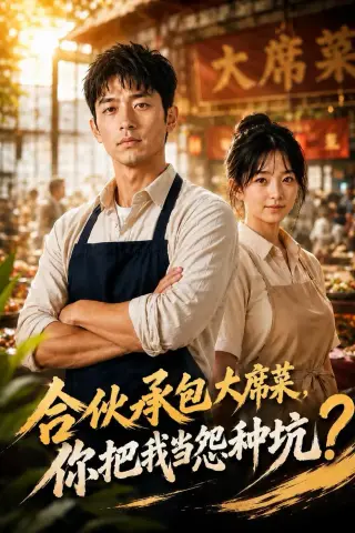 《合伙承包大席菜，你把我当怨种坑（50集）AI短剧 (2026)》短剧封面