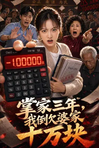 《掌家三年，我倒欠婆家十万块（82集）Ai短剧（百度网盘）》短剧封面