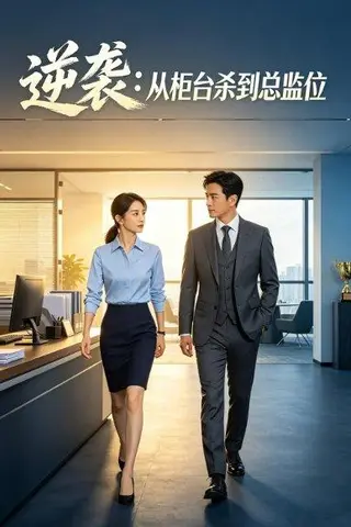 《逆袭：从柜台杀到总监位（50集）AI短剧（百度网盘）》短剧封面