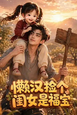 《懒汉捡个闺女是福宝（99集）（夸克网盘）》短剧封面