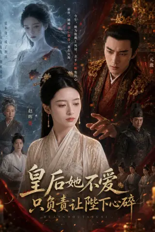 《皇后她不爱，只负责让陛下心碎（50集）（夸克网盘）》短剧封面