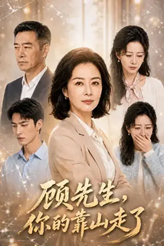 《顾先生，你的靠山走了（45集）AI短剧（夸克网盘）》短剧封面