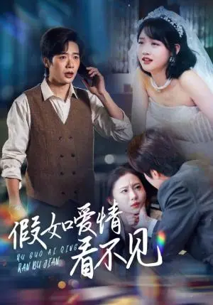 《假如爱情看不见（55集）马烁棋＆龚芳妮（夸克网盘）》短剧封面