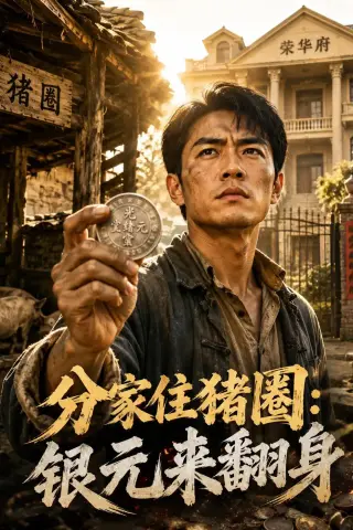 《分家住猪圈：银元来翻身（50集）AI短剧 (2026)》短剧封面