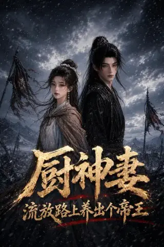 《厨神妻流放路上养出个帝王（41集）（夸克网盘）》短剧封面