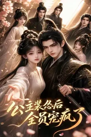 《公主装怂后全员宠疯了（21集）（夸克网盘）》短剧封面