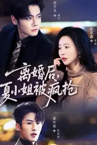 《离婚后，夏小姐被疯抢（98集）陈思澈＆沈宇凡＆梁中琪（夸克网盘）》短剧封面