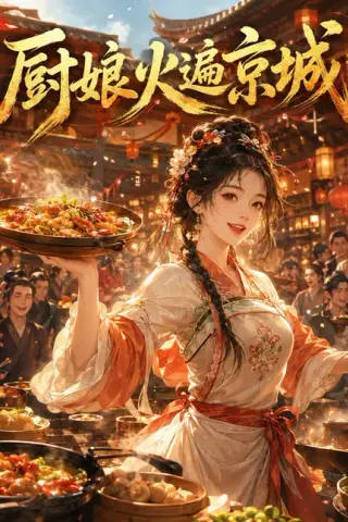 《厨娘火遍京城（99集）（夸克网盘）》短剧封面