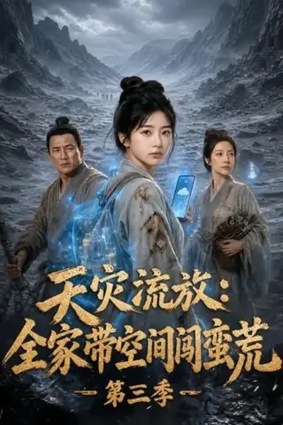 《天灾流放：全家带空间闯蛮荒第三季（86集）（百度网盘）》短剧封面
