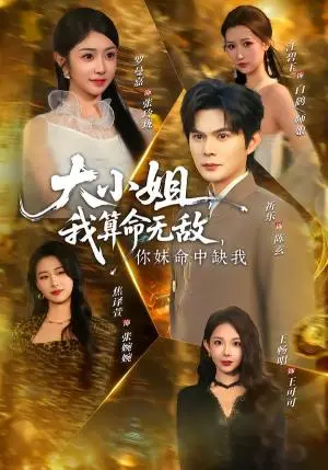 《大小姐，我算命无敌，你妹命中缺我＆大小姐我算命无敌你妹命中缺我（89集）祈乐＆罗曼嘉（夸克网盘）》短剧封面