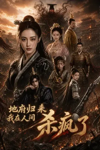 《地府归来，我在人间杀疯了（58集）AI短剧 (2026)》短剧封面