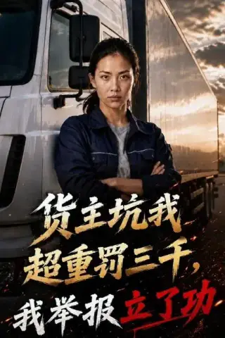 《货主坑我超重罚三千，我举报立了功（73集）AI短剧（夸克网盘）》短剧封面