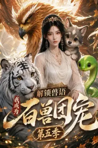 《解锁兽语，我成为百兽团宠第五季（149集）（夸克网盘）》短剧封面