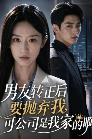 《男友转正后要抛弃我，可公司是我家的啊（40集）AI短剧（百度网盘）》短剧封面