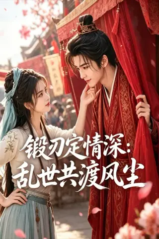 《锻刃定情深：乱世共渡风尘（64集）（百度网盘）》短剧封面