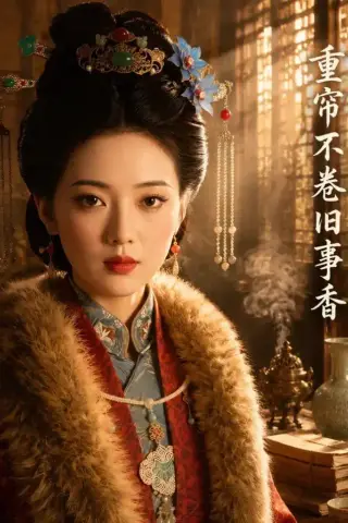 《重帘不卷旧事香（58集）AI短剧（夸克网盘）》短剧封面