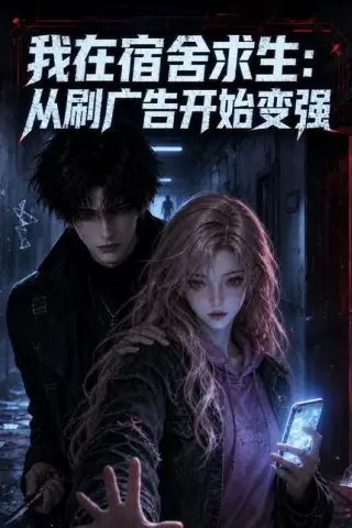 《我在宿舍求生：从刷广告开始变强（135集）（夸克网盘）》短剧封面