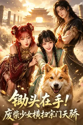 《锄头在手！废柴少女横扫宗门天骄（15集）（夸克网盘）》短剧封面