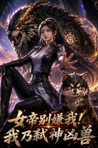 《女帝别嫌我！我乃弑神凶兽（90集）（夸克网盘）》短剧封面