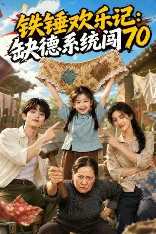 《铁锤欢乐记：缺德系统闯70（70集）AI短剧（百度网盘）》短剧封面