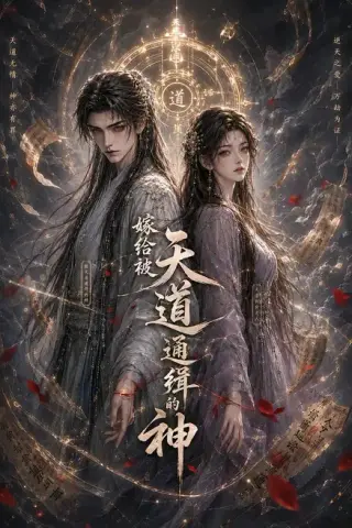 《嫁给被天道通缉的神（70集）（夸克网盘）》短剧封面