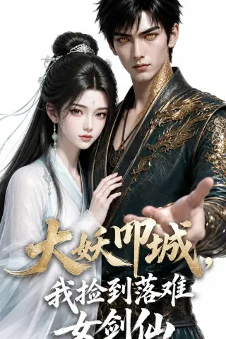 《大妖叩城，我捡到落难女剑仙（20集）AI短剧（夸克网盘）》短剧封面