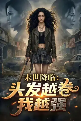 《末世降临：头发越卷我越强（69集）AI短剧 (2026)》短剧封面
