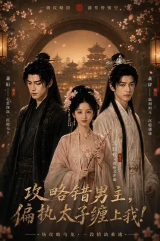 《攻略错男主，偏执太子缠上我！（24集）（百度网盘）》短剧封面