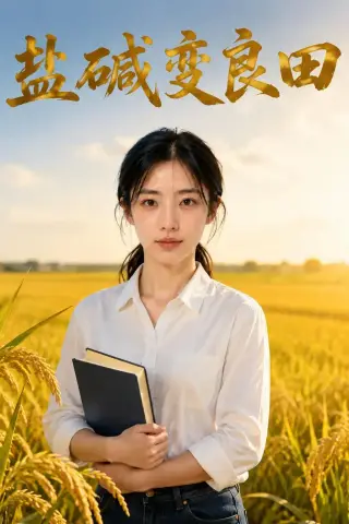《盐碱变良田（80集）AI短剧（夸克网盘）》短剧封面
