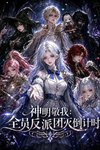 《神明敬我：全员反派团灭倒计时（192集）（夸克网盘）》短剧封面