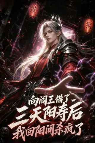《向阎王借了三天阳寿后，我回阳间杀疯了（69集）AI短剧 (2026)》短剧封面