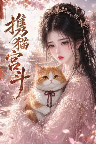 《携猫宫斗（30集）（夸克网盘）》短剧封面