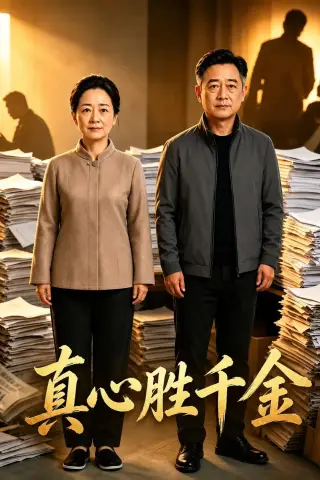《真心胜千金（45集）AI短剧（夸克网盘）》短剧封面